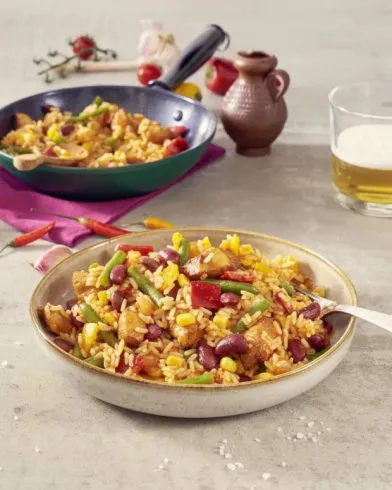 MEXIKÓI STÍLUSÚ CSIRKÉS ÉTEL