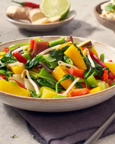 SERPENYŐS ZÖLDSÉGEK ÁZSIAI STÍLUSBAN